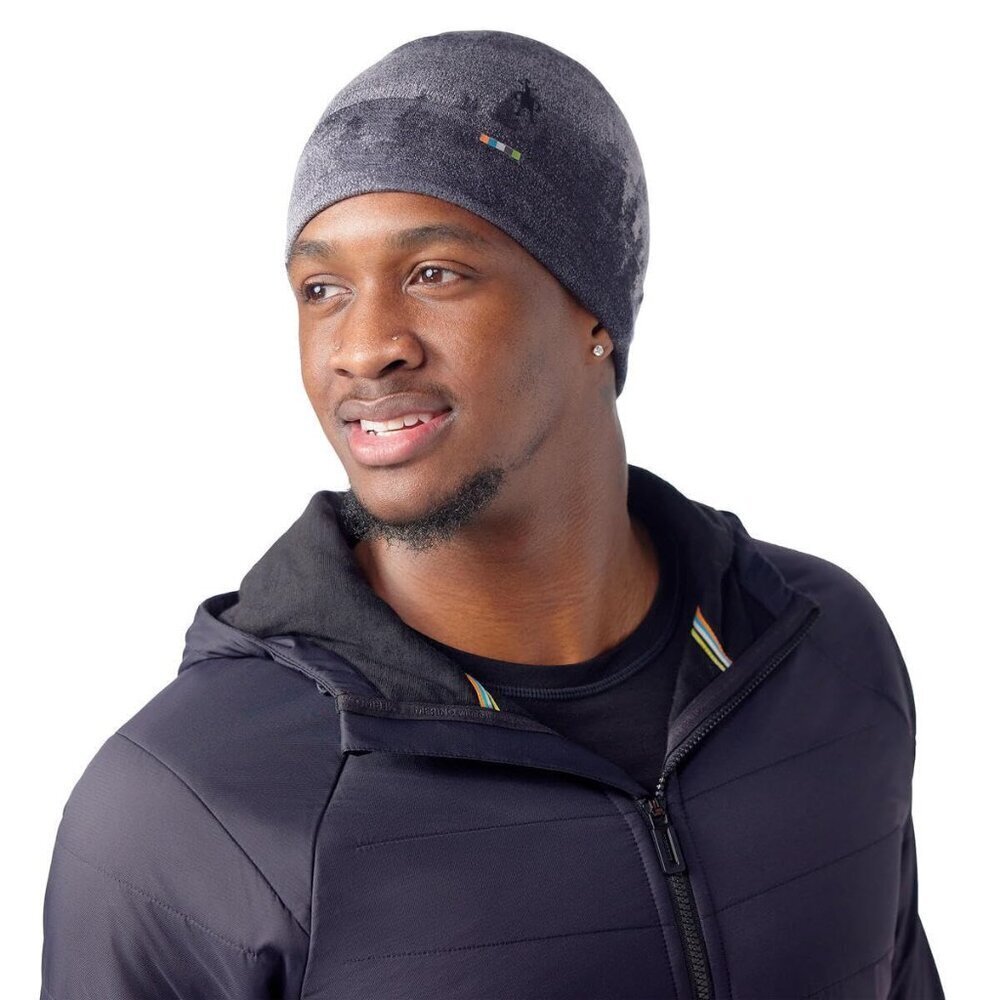 Thermal Merino Reversible Cuffed Beanie Classic Minimal Chic Unisex Winter Hat